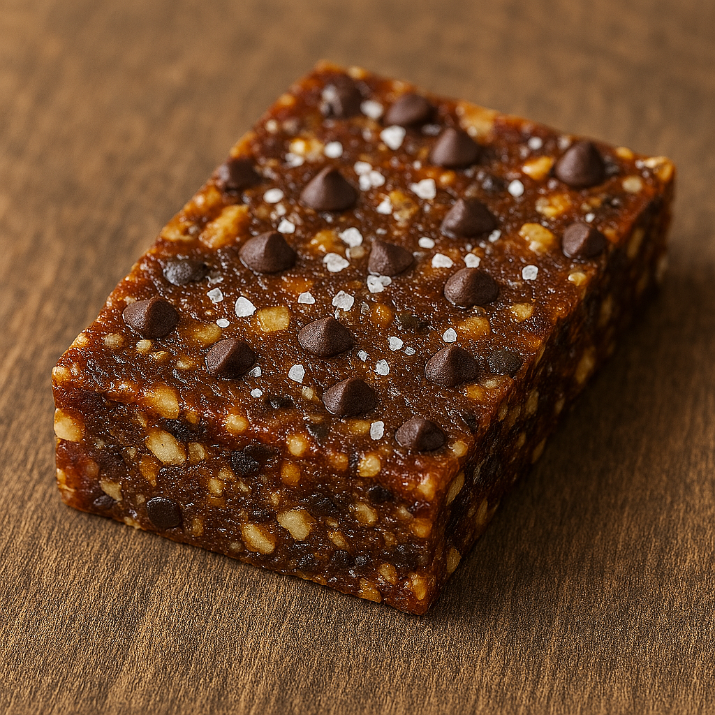 AI generated image of date nut bar